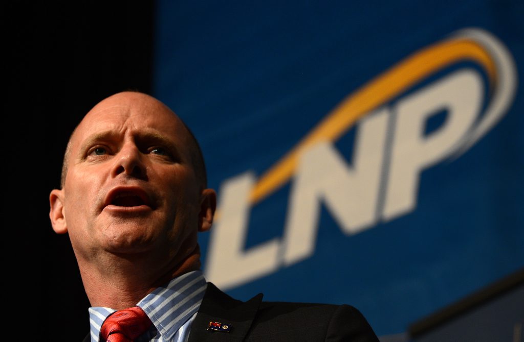 Queensland Premier Campbell Newman. Queensland Premier Campbell Newman.